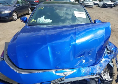 2019 Genesis G70 3.3T Advanced from USA, damaged, VIN KMTG34LE1KU040136